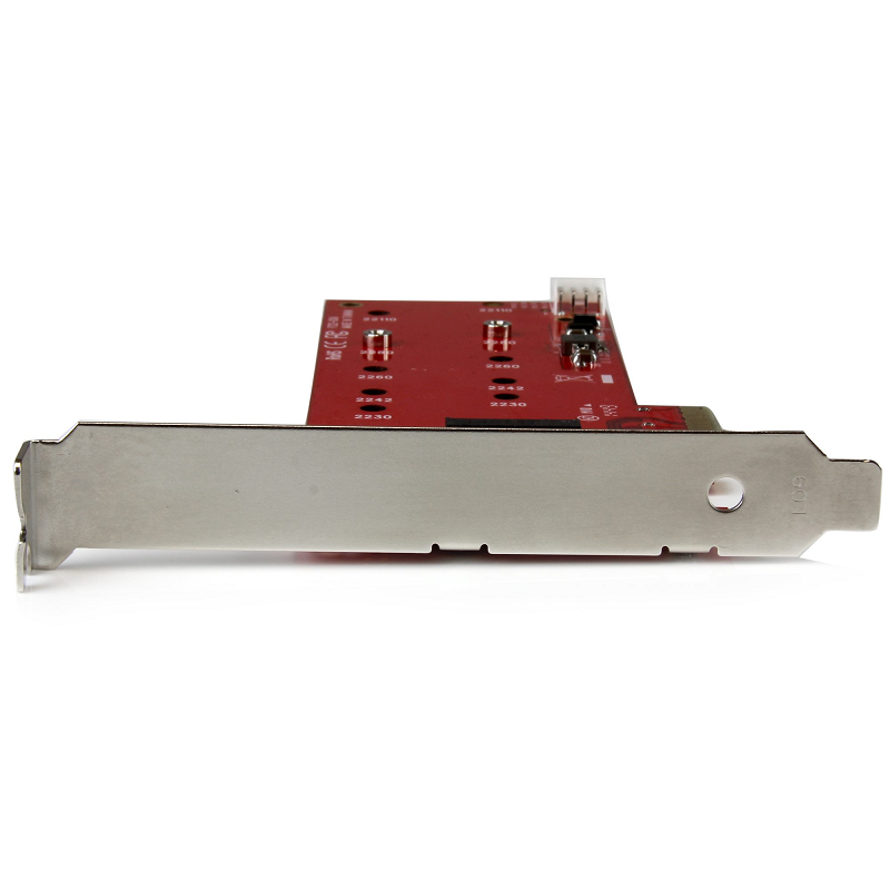 StarTech PEX2M2 2x M.2 SATA SSD Controller Card - PCIe